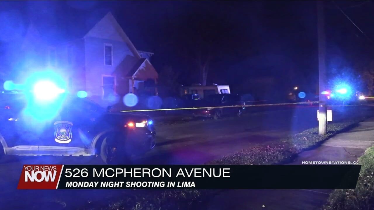 UPDATE: Lima Police investigate shooting on McPheron Avenue